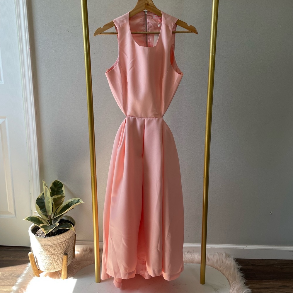 Re:named Cut Out Midi Dress